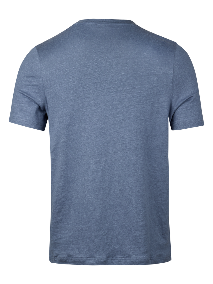 T-SHIRT CREW NECK LINEN STRETCH