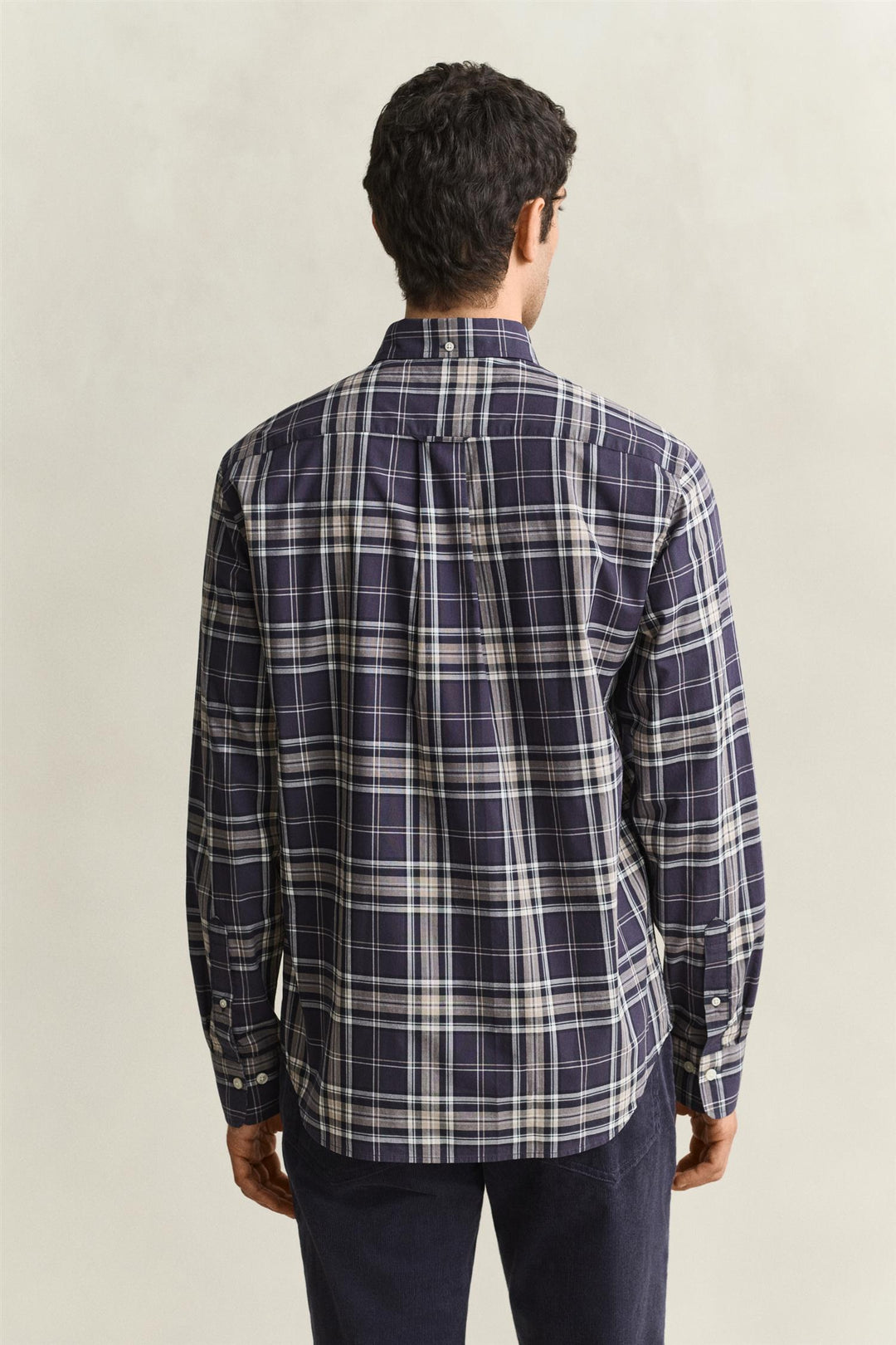 REG POPLIN CHECK SHIRT