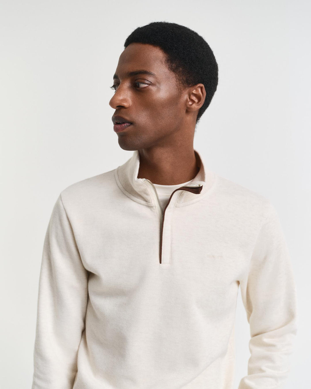 SACKER RIB HALF ZIP