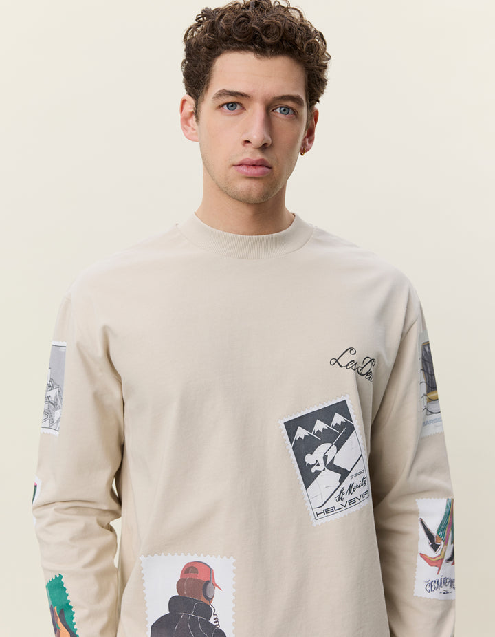STAMP LS T- SHIRT