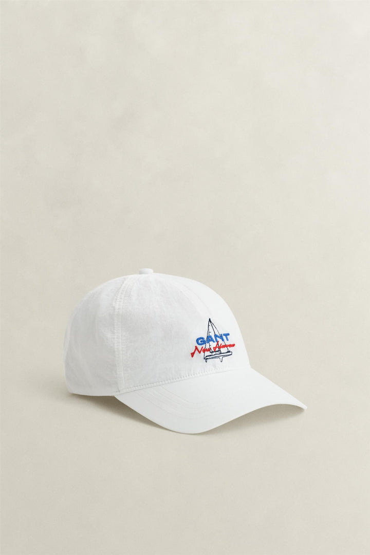 GRAPHIC CRINKLED CAP
