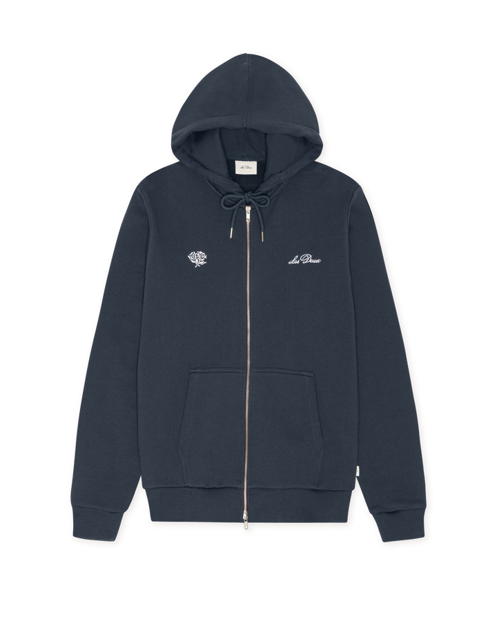 DEUX ZIPPER HOODIE