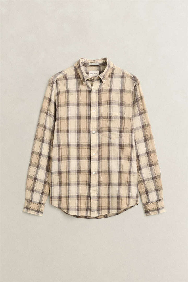 REG WINNDBLOWN FLANNEL CHECK SHIRT