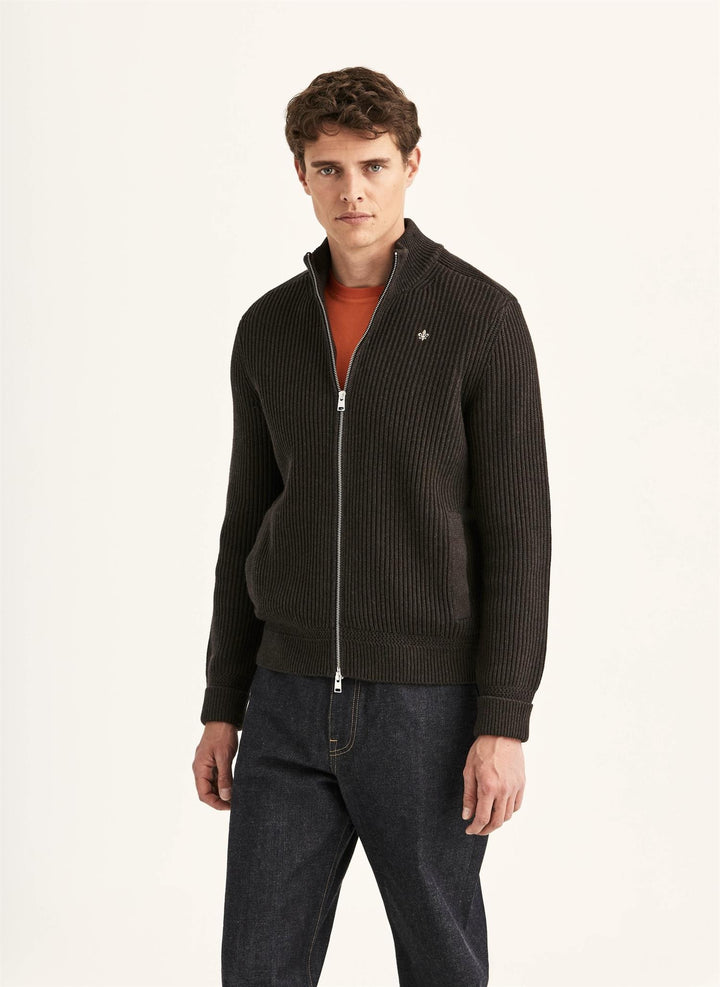 DUCAN ZIP CARDIGAN