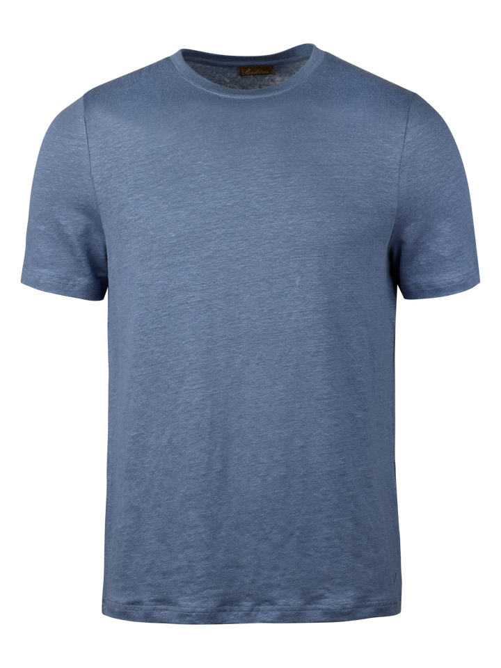 T-SHIRT CREW NECK LINEN STRETCH
