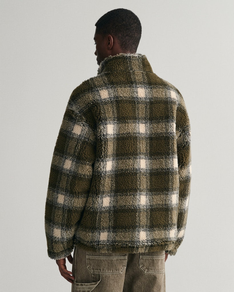 CHECK FLEECE FULL ZIP