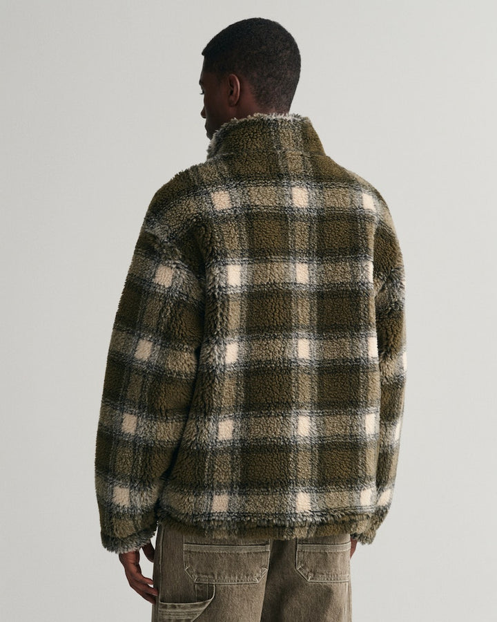 CHECK FLEECE FULL ZIP