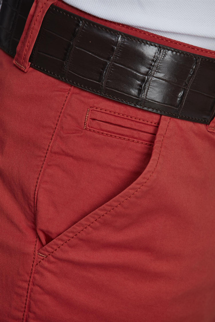 CLASSIC CHINO  SHORTS SOFT RED