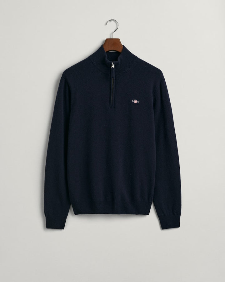 SUPERFINE LAMBWOOL HALF ZIP