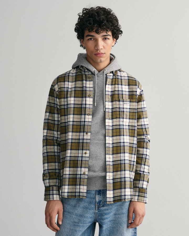 REG FLANNEL CHECK SHIRT