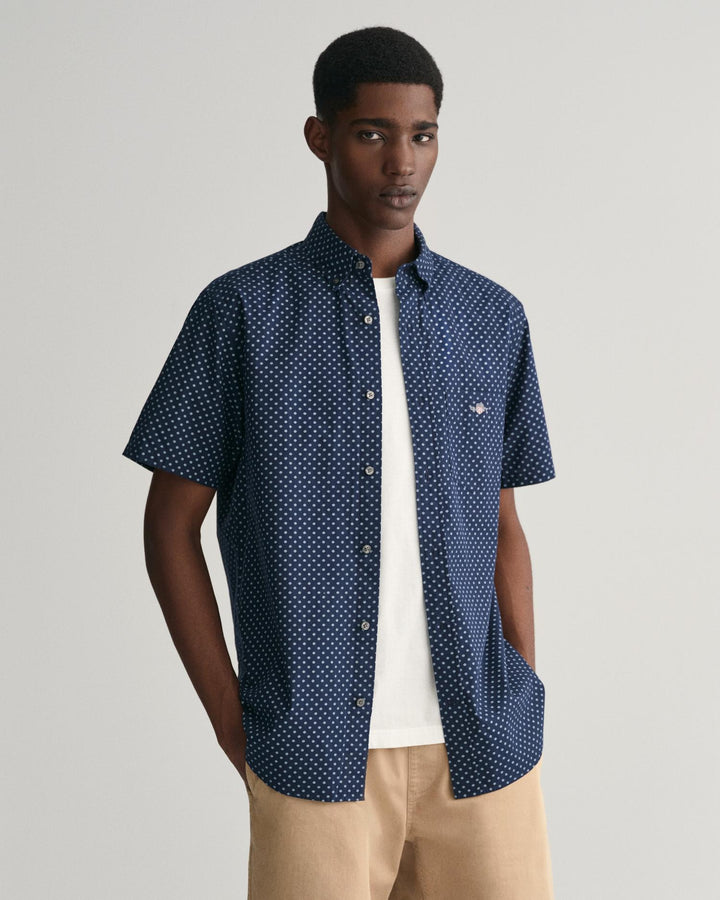 MICRO PRINT SS SHIRT