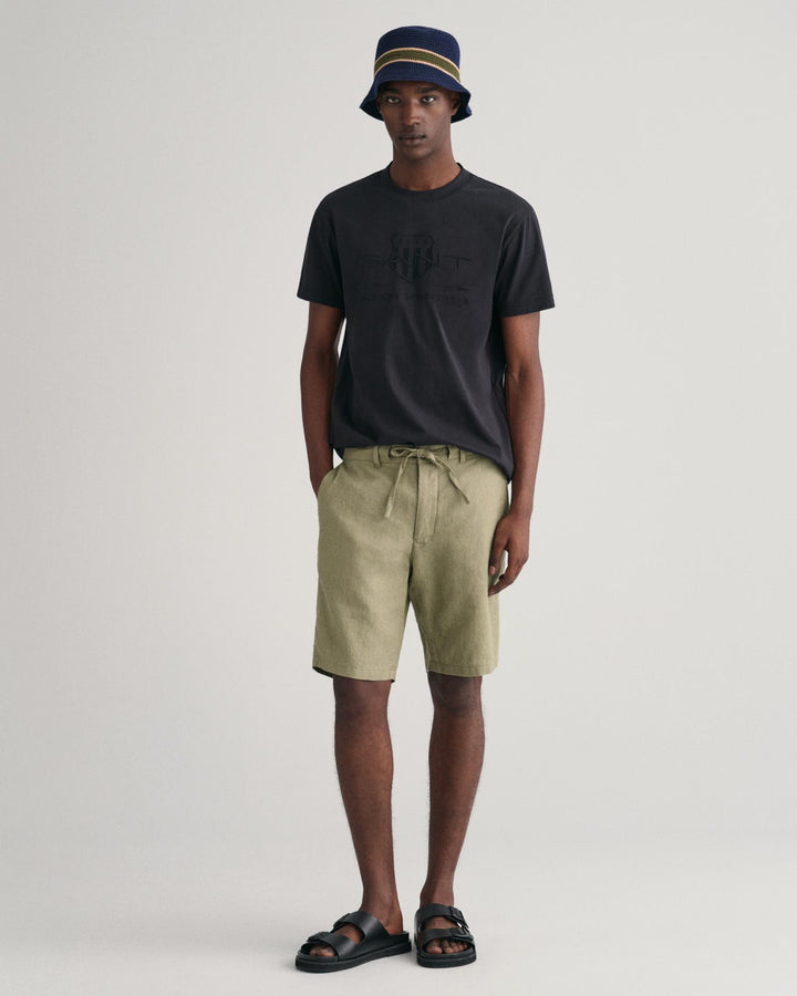 RELAXED LINEN DS SHORTS