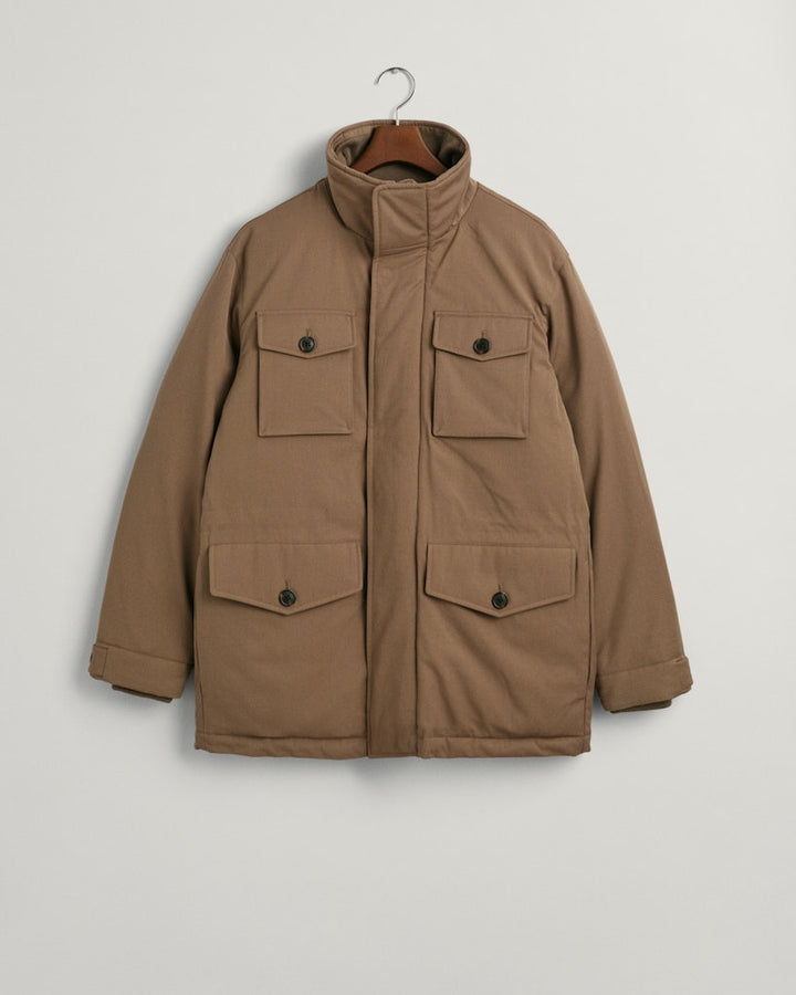 PADDED FLANNEL FIELD JACKET