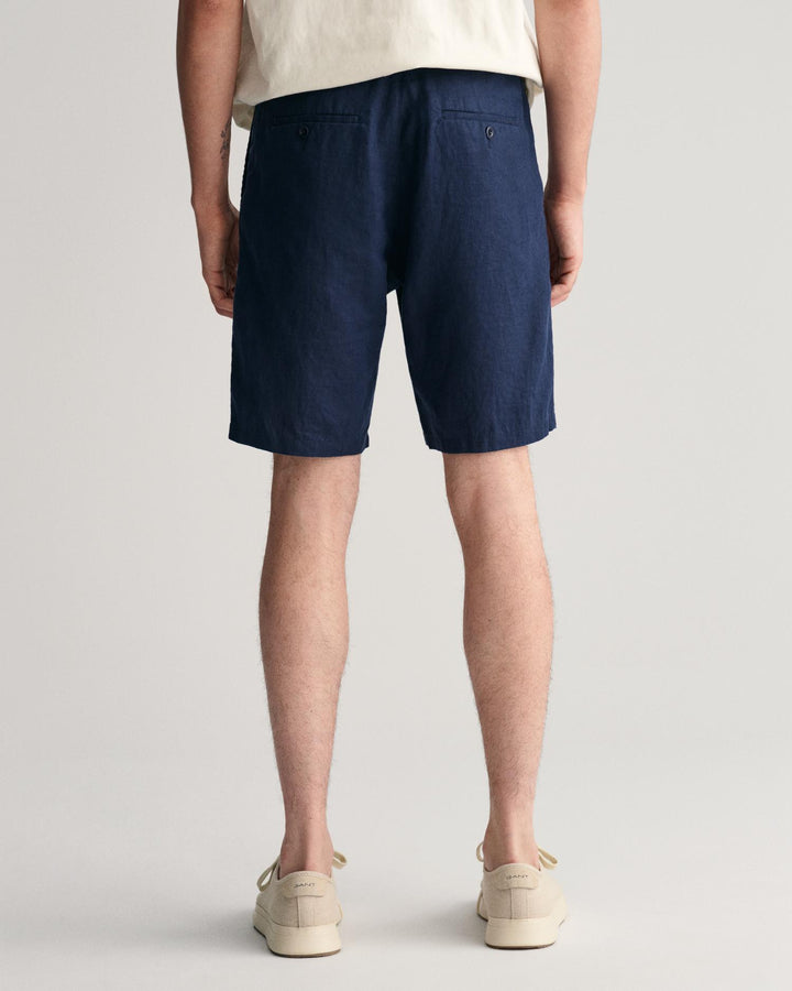 RELAXED LINEN DS SHORTS
