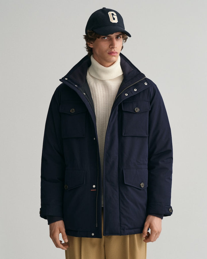PADDED FLANNEL FIELD JACKET