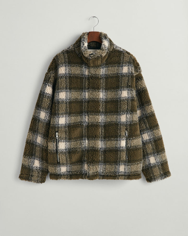 CHECK FLEECE FULL ZIP