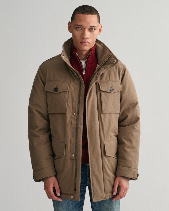 PADDED FLANNEL FIELD JACKET