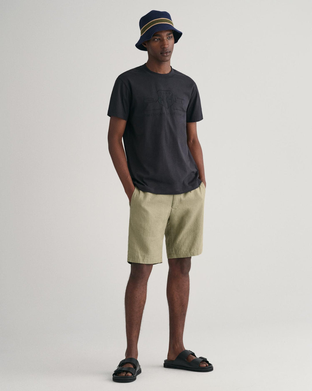 RELAXED LINEN DS SHORTS