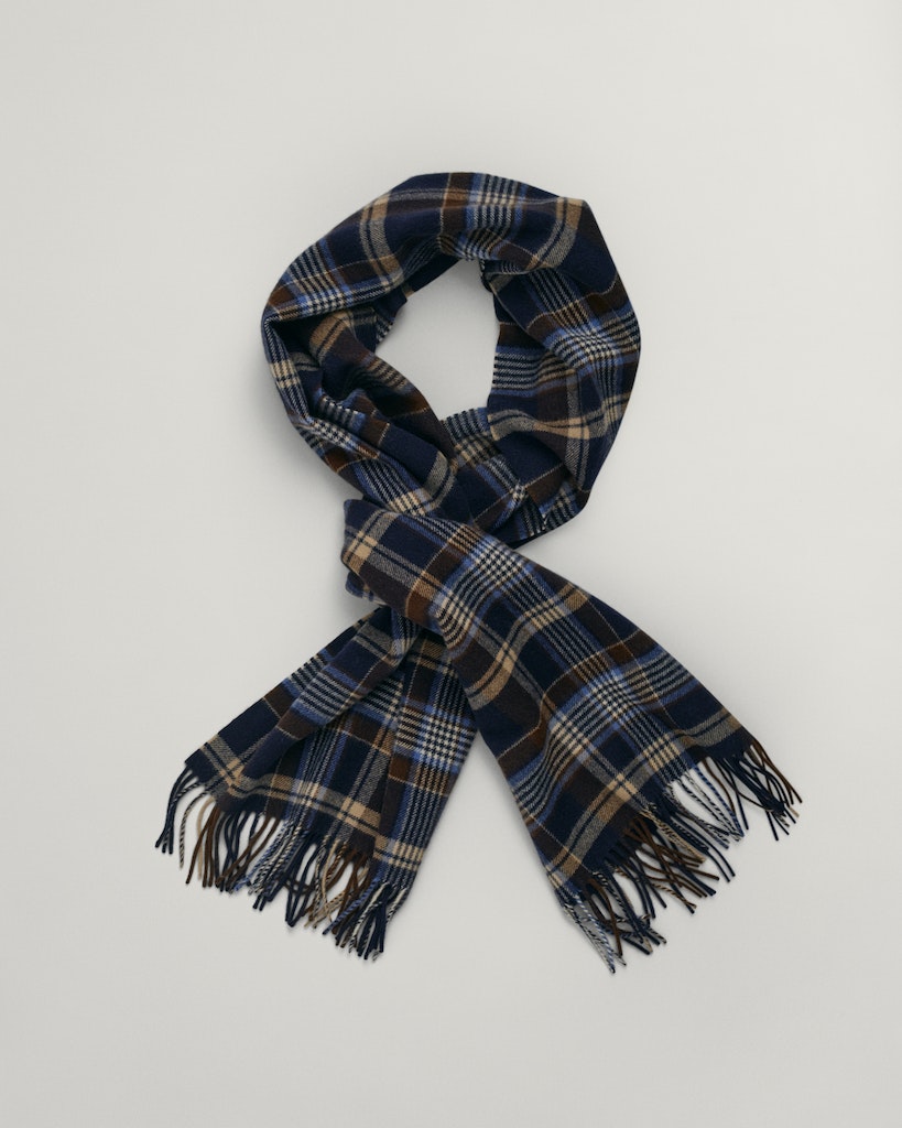 MULTICOLOR PLAID WOWEN SCARF