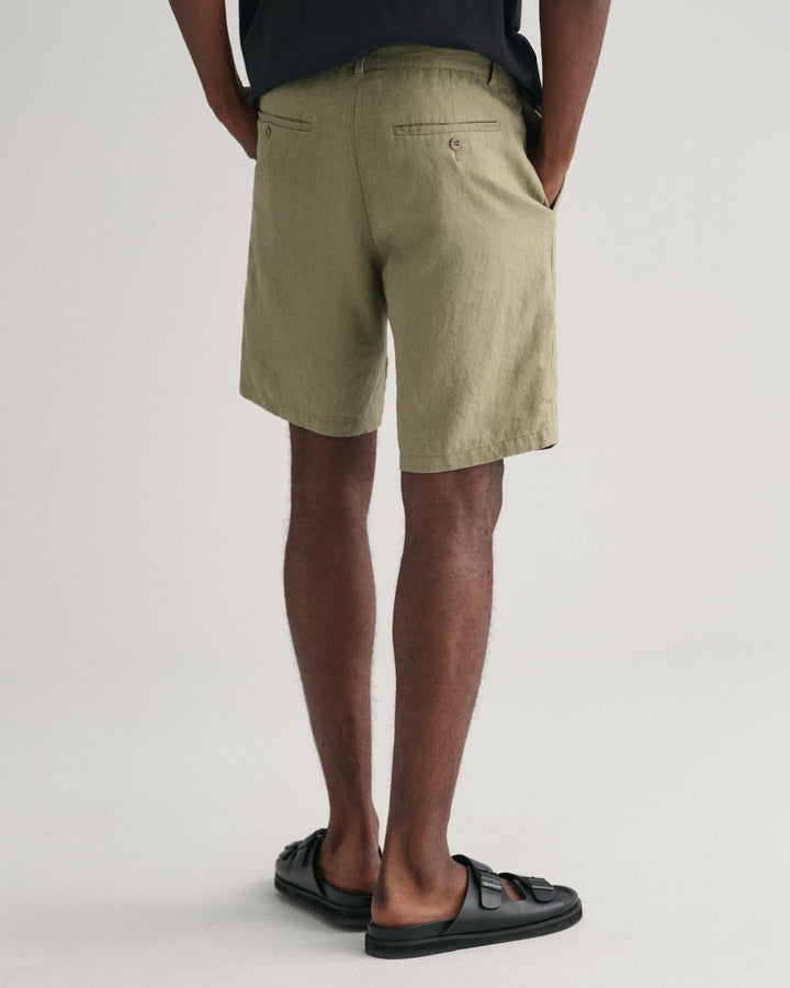 RELAXED LINEN DS SHORTS