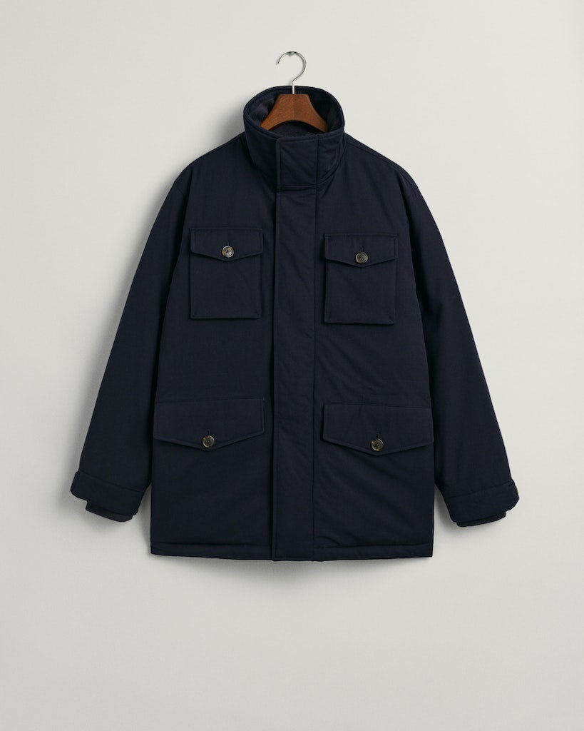 PADDED FLANNEL FIELD JACKET